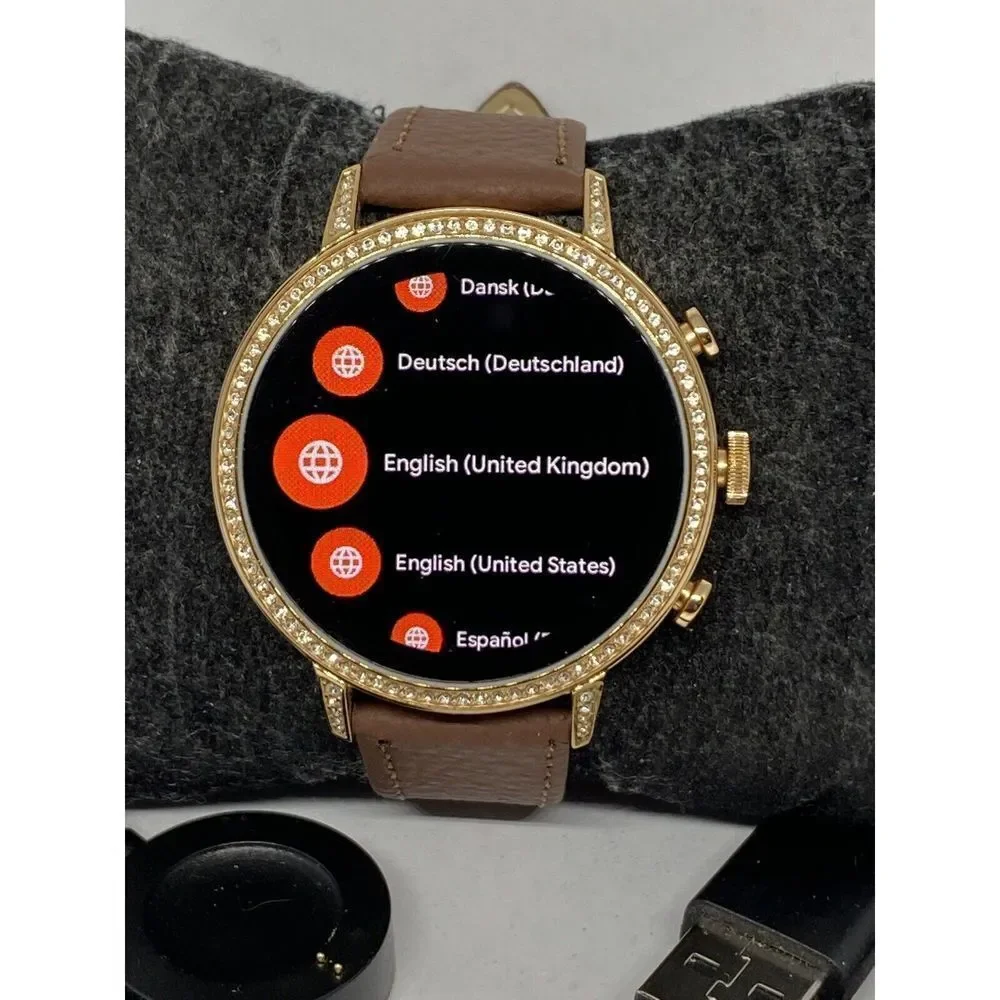 Fossil Gen 4 Authentic Digital Dial Smart Watch Custom Band FTW6011 LT446